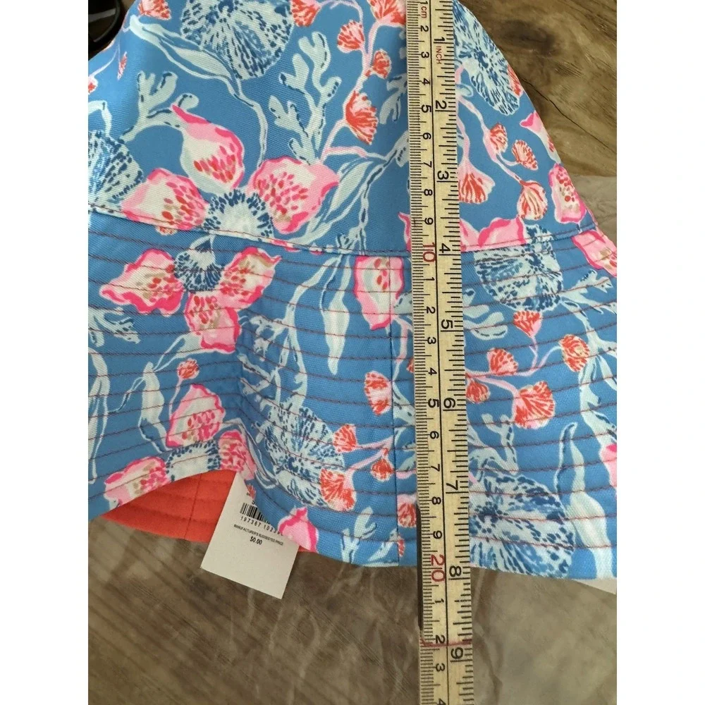 Lilly Pulitzer UPF 50+ Reversible Sun Hat in the Bahamian Rhapsody One Size NWT